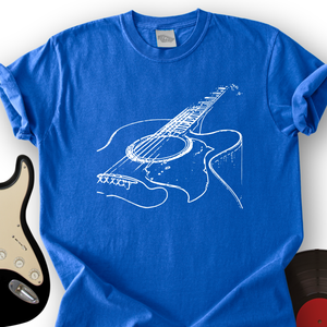 Guitar Sketch T-Shirt