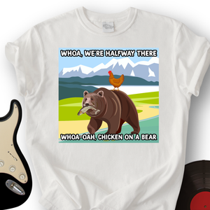 Chicken On A Bear T-Shirt