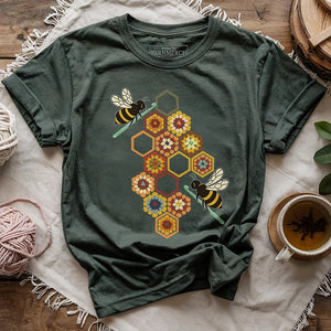 Crochet Bees T-shirt