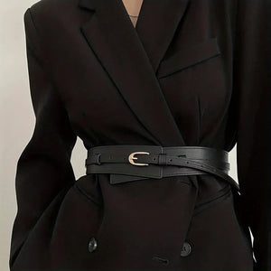 Detachable Faux Leather Belt
