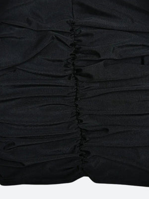 Draped Bodycon Mini Dress