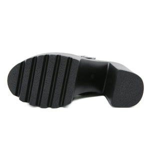 Multi Strap Platform Heels