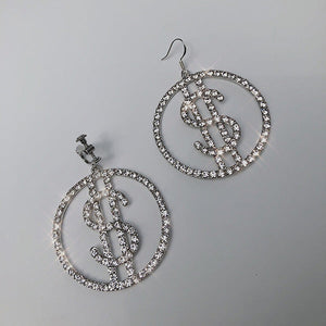 Ca$h Only Earrings