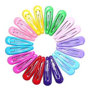 Pastel Snap Hair Clips