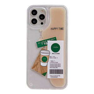 Iced Coffee Liquid Quicksand IPhone Case