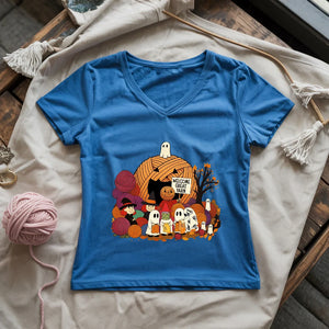 Welcome Great Yarn Lady V-neck