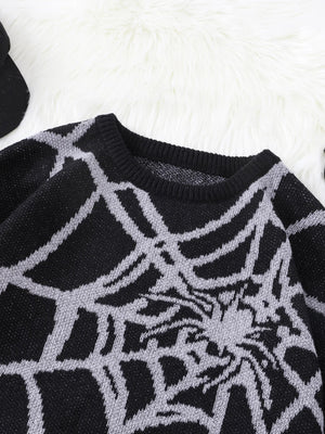 Spiderweb Pullover Sweater