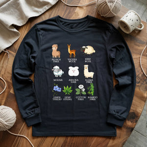 Flora Fauna Fiber Long Sleeve T-shirt