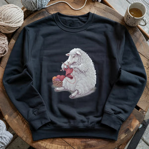 Woolly Knitting Sweatshirt