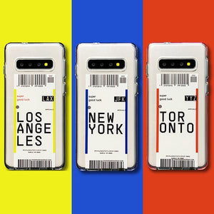 Boarding Pass IPhone Case