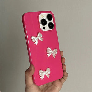 Bowknot Pink IPhone Case