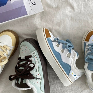 Candy Pop Warm Skater Sneakers