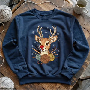 Red Nose Yarndeer Sweatshirt