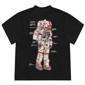 Space Mission Oversized T-Shirt