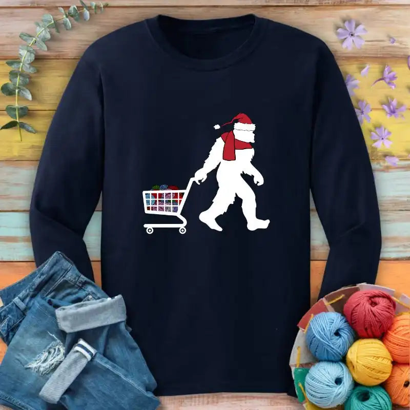 Bigfoot & yarn Long Sleeve T-shirt