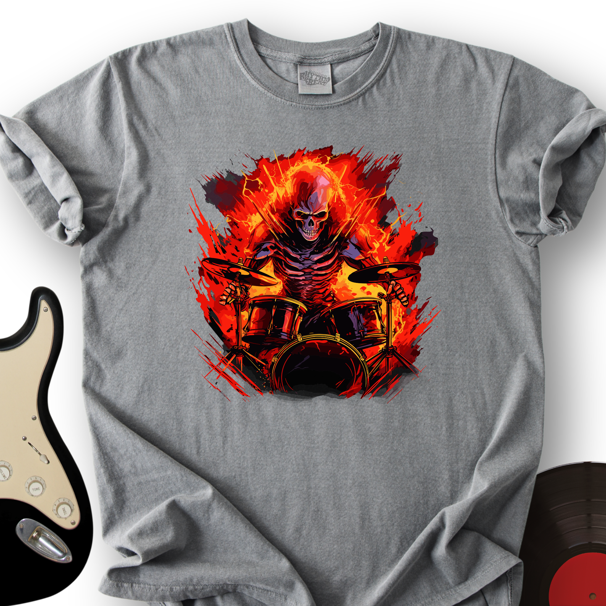 Fiery Drummer T-Shirt