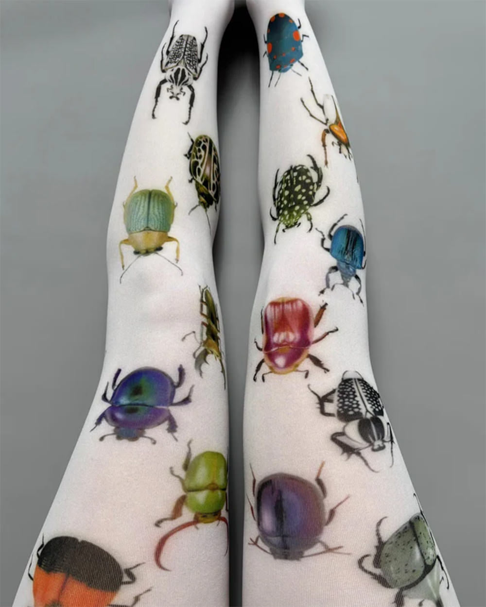 2000s Bug Patterned Tights