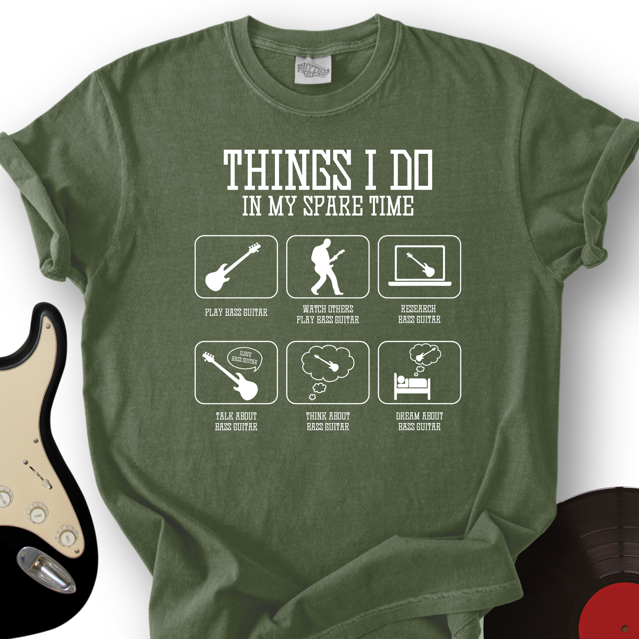 All I Do is Bass Guitar T-Shirt