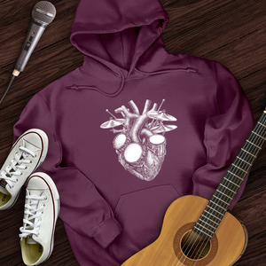 Drums Heart Hoodie