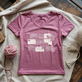 Sheep Happens Lady V-neck