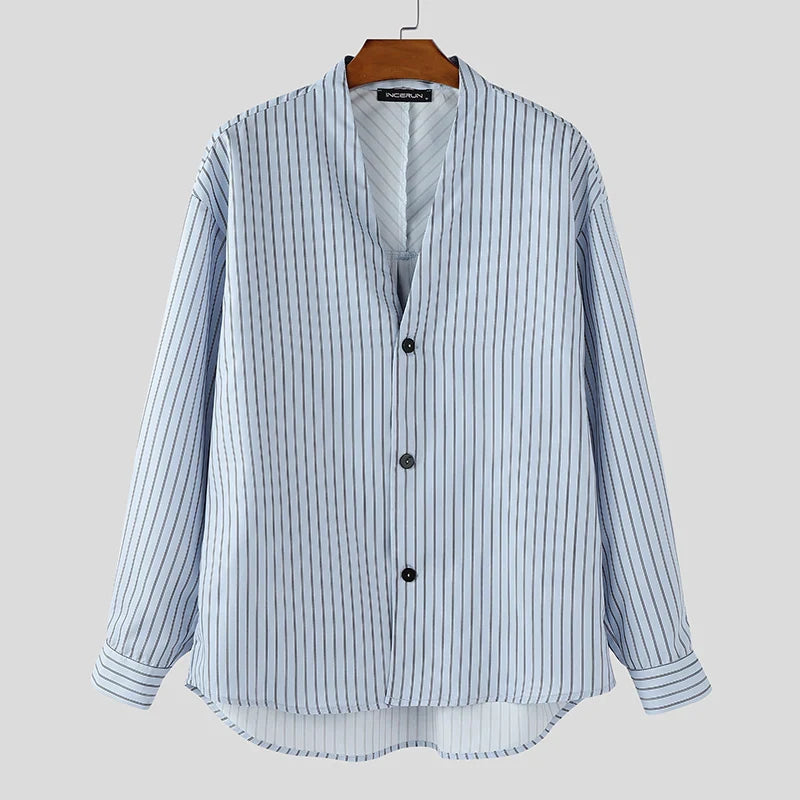 Button Up Striped Shirt