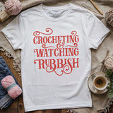 Crochet And Christmas Movie T-shirt