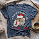 Don't Mess With Santa T-shirt