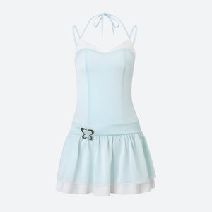 Fairycore Butterfly Mini Dress