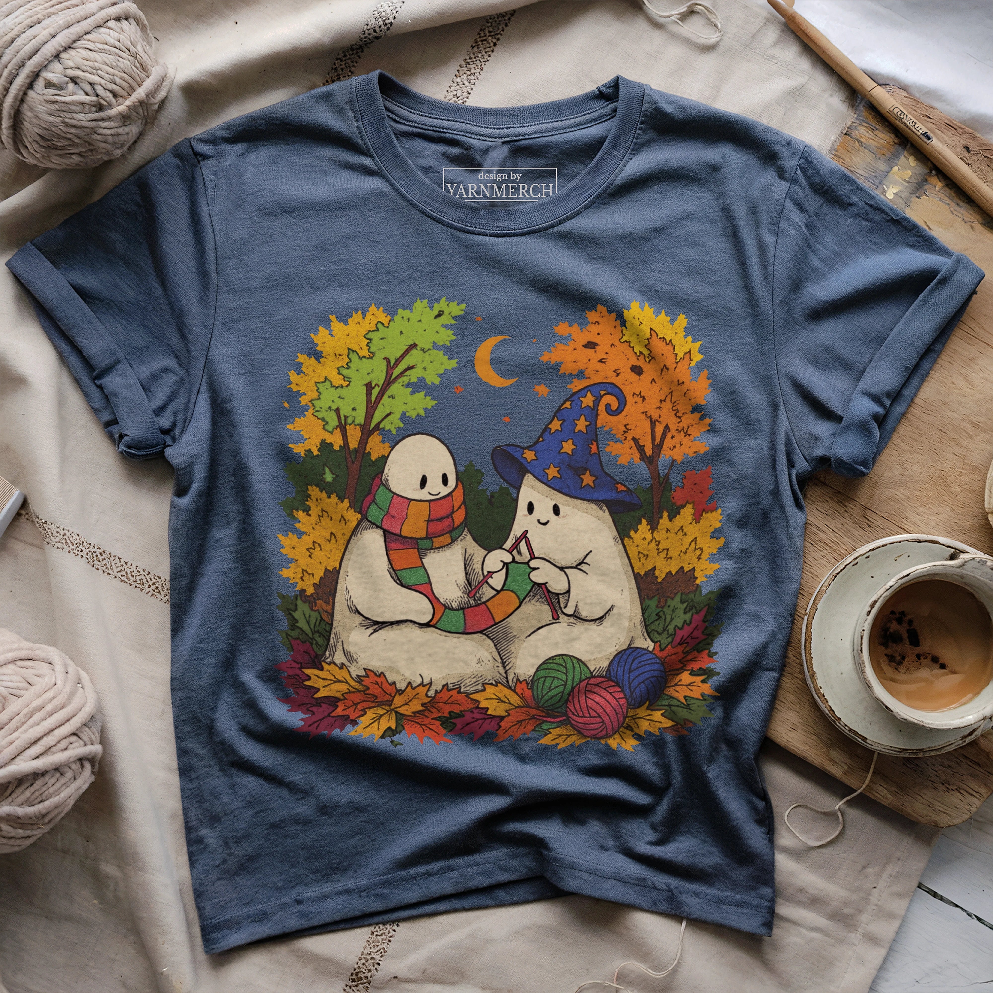 Fall Knitter Soul T-shirt