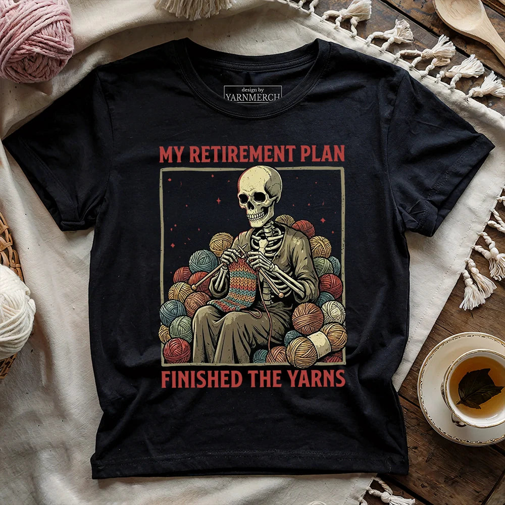 Finished The Yarns T-shirt