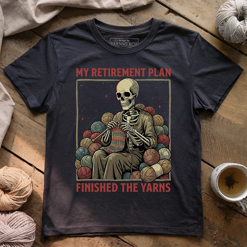 Finished The Yarns T-shirt