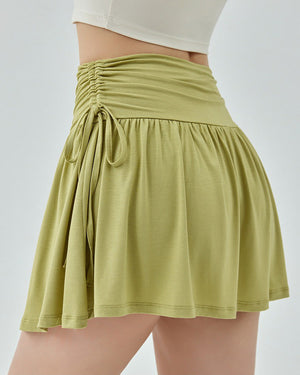 French Sun Tennis Skirt in Green