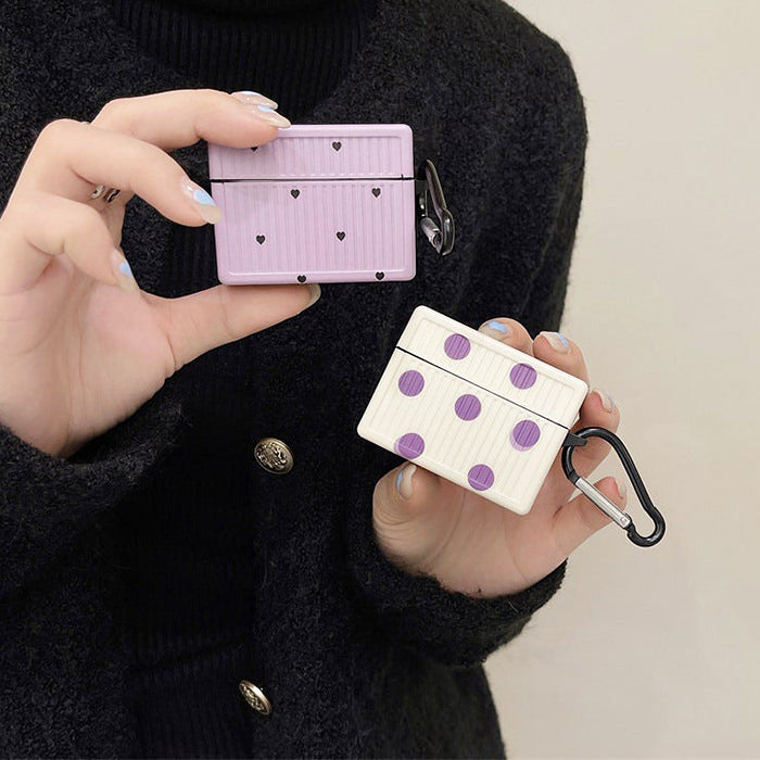 Heart Polka Dot Airpods Case