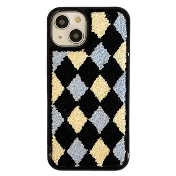High School Fuzzy iPhone Case