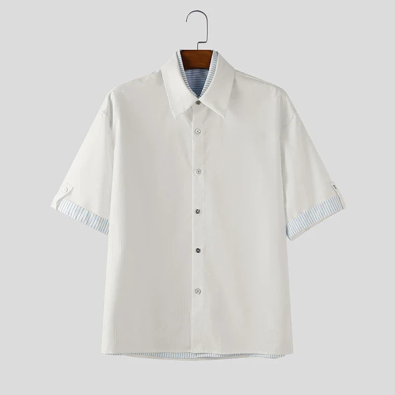 Layered Collar Shirt