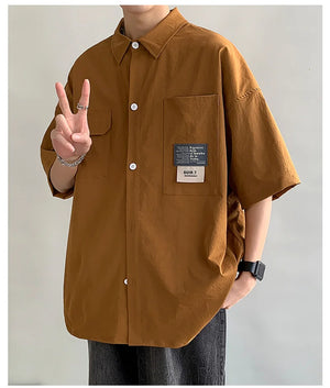 Oversized Short Sleeve Shirt