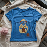 Knit Happens Lady V-neck