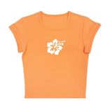 Coconut Girl Aesthetic Baby Tee