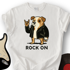 Dog Rock On T-Shirt