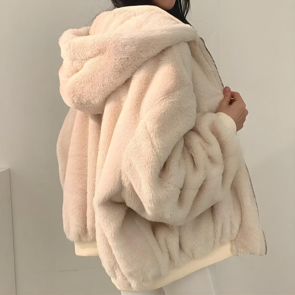 Teddy Reversible Hooded Jacket