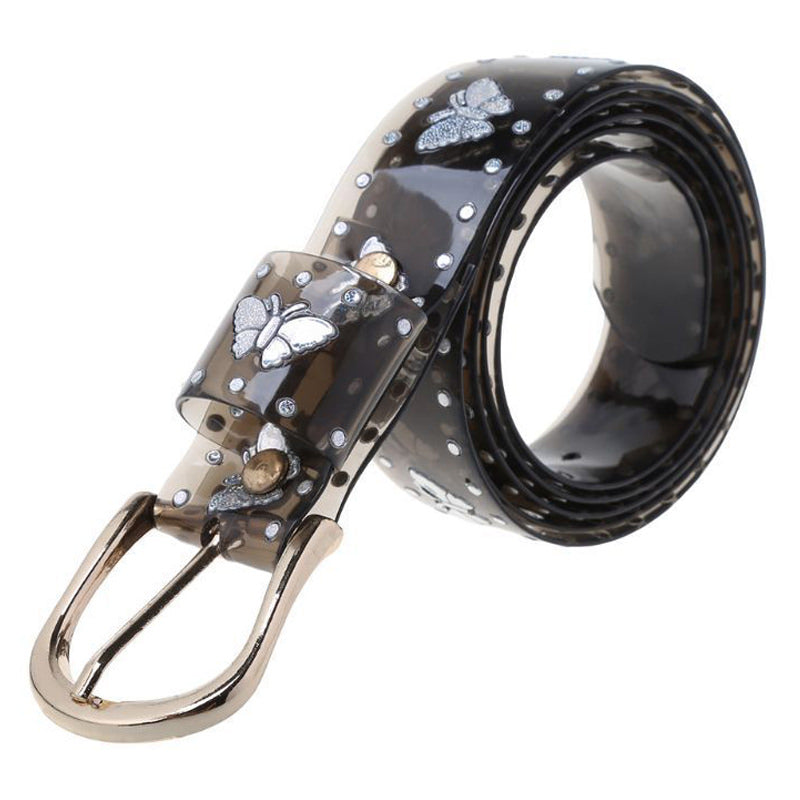 Transparent Butterfly Belt