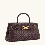 Woven Top Handle Bag