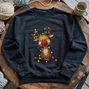 Knitmas Reindeer Sweatshirt