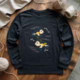 Otterly Knitting Away Long Sleeve T-shirt