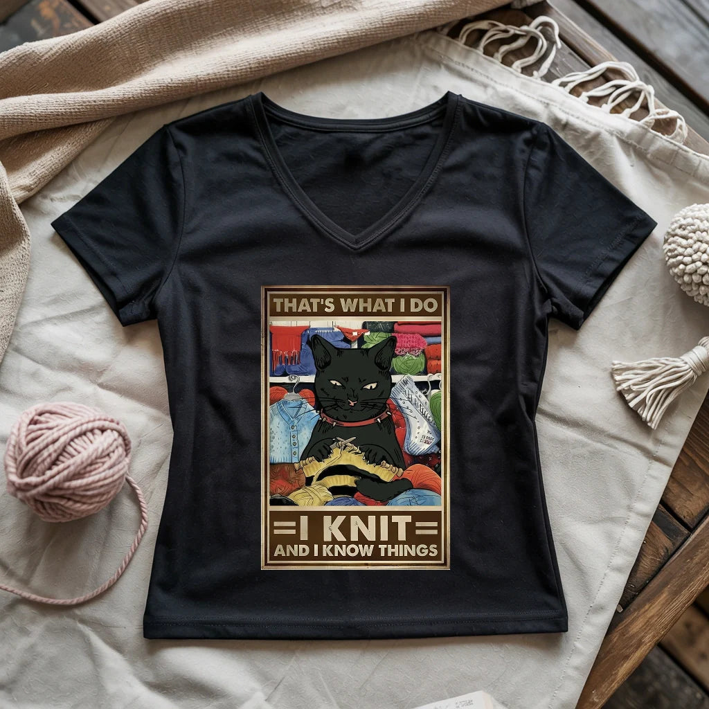 That's What I Do Lady V-neck