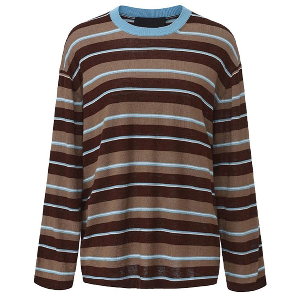 Brown Sugar Stripes Sweater