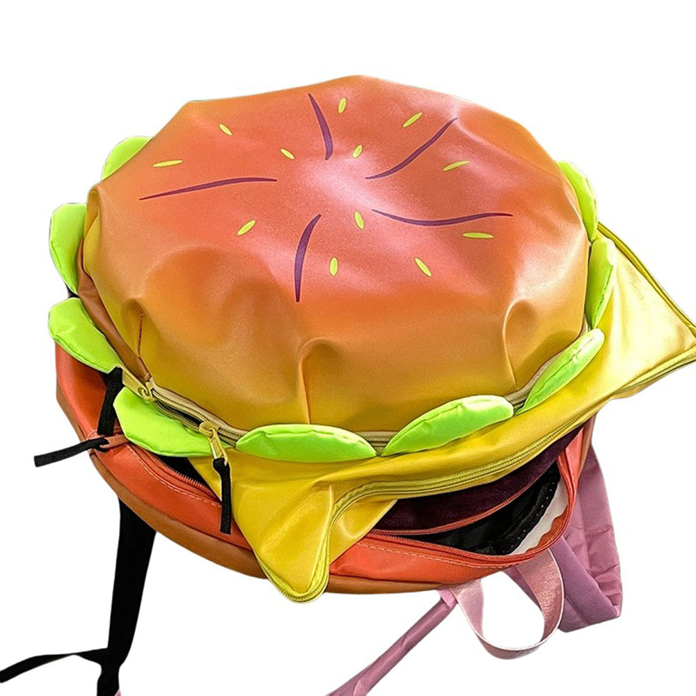 Burger Shaped Backpack