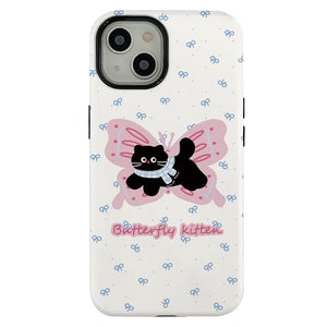 Butterfly Kitten iPhone Case