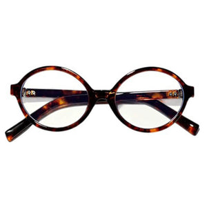 Clear Lens Oval Sunglasses