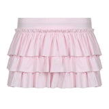Coquette Ruffled Mini Skort